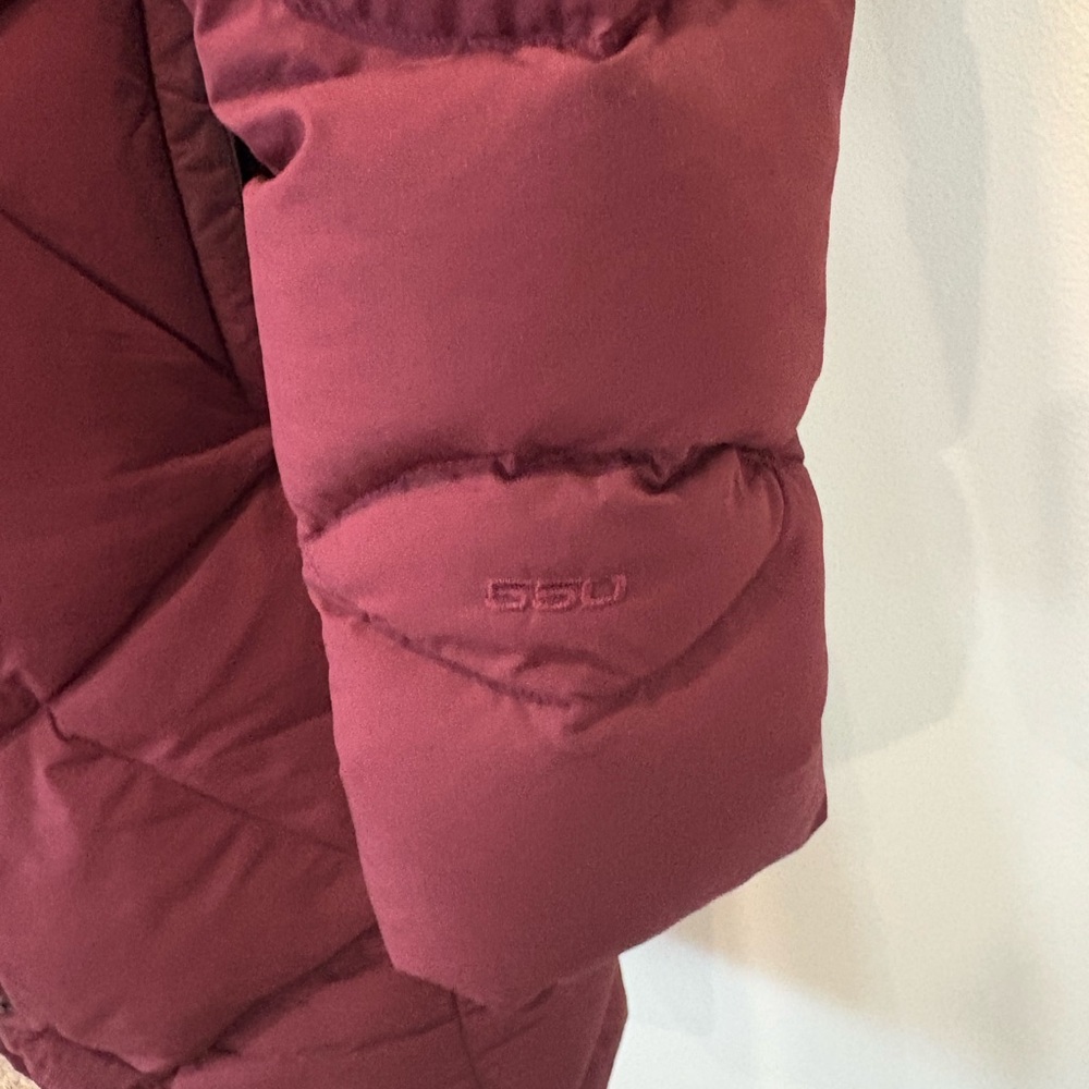 The North Face Long Jacket - Burgundy, Small - Picture 10 of 11